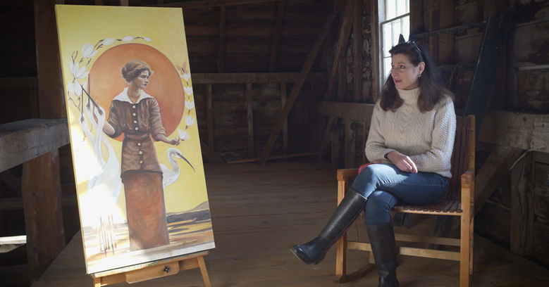 Rochelle Draper's Tribute Painting